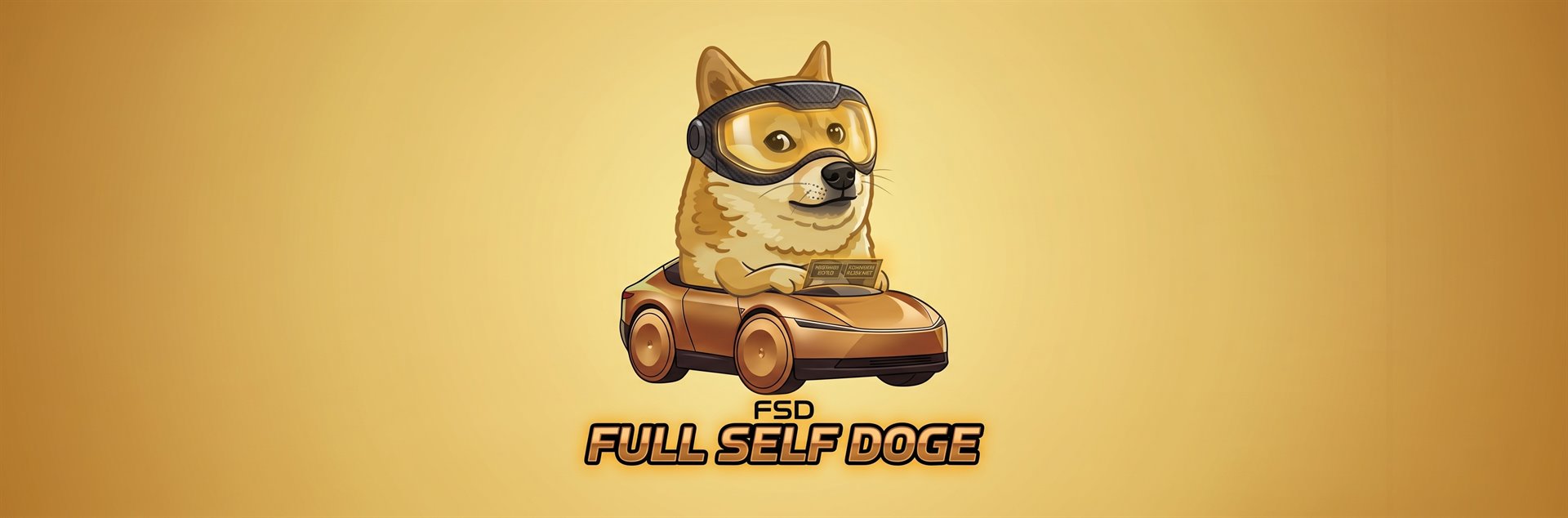 Full Self Doge — FSD banner