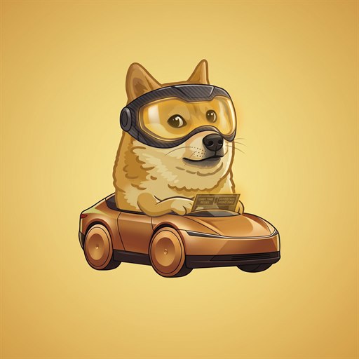 Full Self Doge mascot